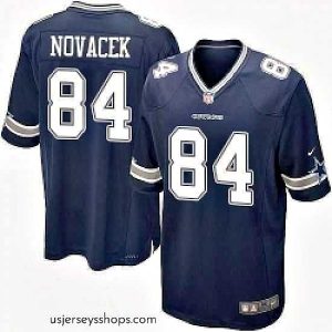 Stunning #84 Jay Novacek Elite Navy Blue Dallas Cowboys Home Nike Jersey