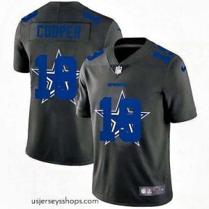 Glamorous Dallas Cowboys 19 Amari Cooper Nike Team Logo Dual Overlap Limited NFL Jersey Black