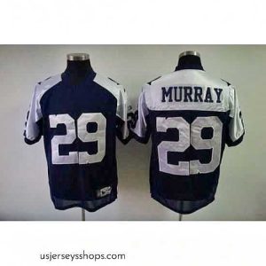Magnificent Dallas Cowboys 29 Demarco Murray Blue Jerseys [Throwback]