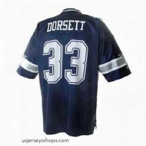 Stunning Dallas Cowboys 33 dorsett blue throwback Jersey