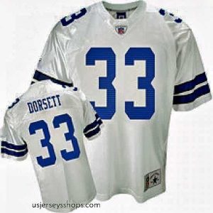 Alluring Dallas Cowboys 33 dorsett white Mitchellandness