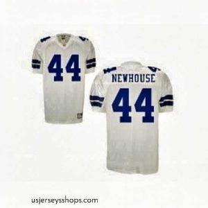 Captivating Dallas Cowboys 44 Robert Newhouse Throwback White Jersey