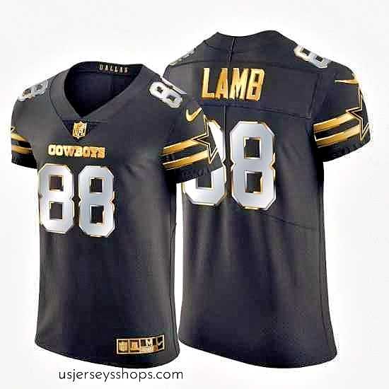 Alluring Dallas Cowboys 88 CeeDee Lamb Nike Black Edition Vapor Untouchable Elite NFL Jersey