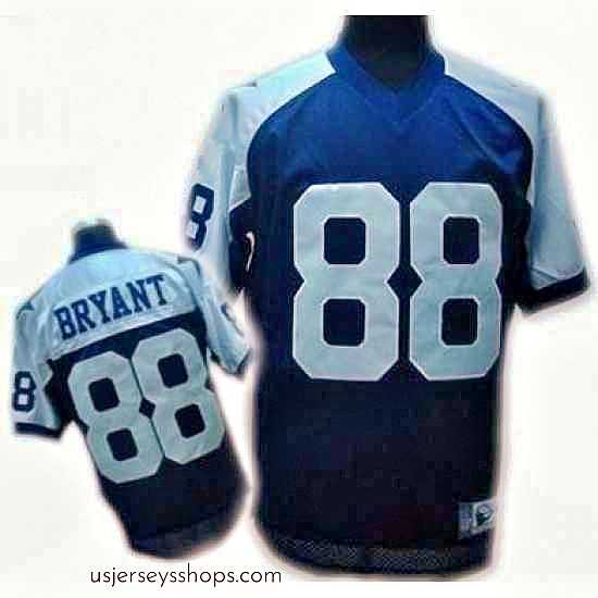 Enchanting Dallas Cowboys 88 Dez Bryant Throwback Jersey blue