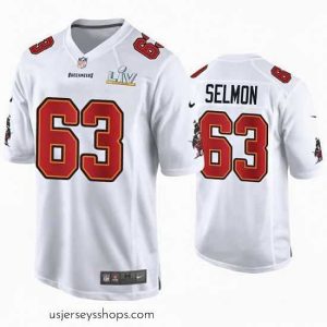 Magnificent Lee Roy Selmon Buccaneers White Super Bowl Lv Game Fashion Jersey