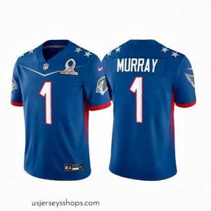 Stunning 2022 NFL Pro Bowl Arizona Cardinals 1 Kyler Murray NFC Blue Jersey