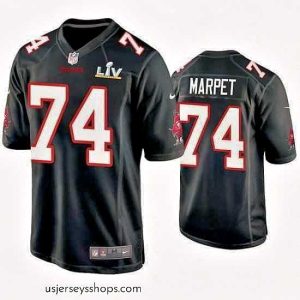 Captivating Ali Marpet Buccaneers Black Super Bowl Lv Game Fashion Jersey