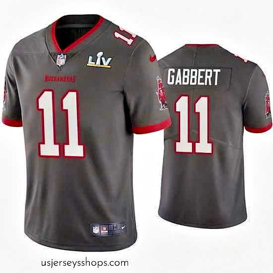 Stunning Blaine Gabbert Buccaneers Pewter Super Bowl Lv Vapor Limited Jersey