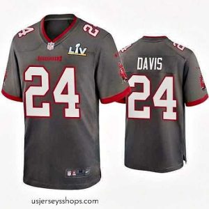 Enchanting Carlton Davis Buccaneers Pewter Super Bowl Lv Game Jersey