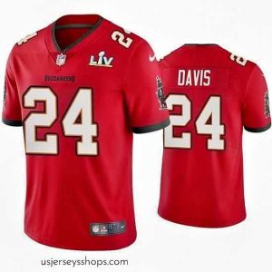 Breathtaking Carlton Davis Buccaneers Red Super Bowl Lv Vapor Limited Jersey