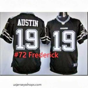 Breathtaking Cowboys Travis Frederick Black Jersey