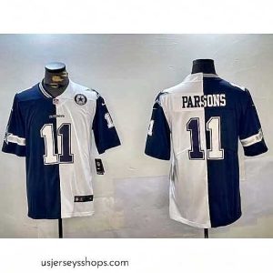 Sensational Dallas Cowboys 11 Cedrick Wilson White Navy Vapor Limited Stitched Jersey 2