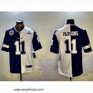 Breathtaking Dallas Cowboys 11 Cedrick Wilson White Navy Vapor Limited Stitched Jersey 3