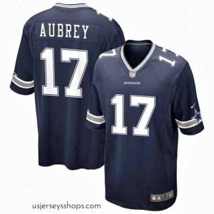 Magnificent Dallas Cowboys 17 Brandon Aubrey Limited Navy Vapor Untouchable Jersey