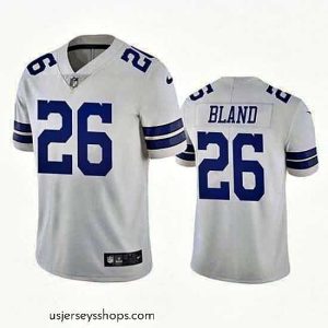 Captivating Dallas Cowboys 26 DaRon Bland White Vapor Untouchable Limited Stitched Football Jersey