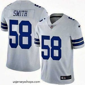 Enchanting Dallas Cowboys 58 Mazi Smith White Vapor Untouchable Stitched Football Jersey
