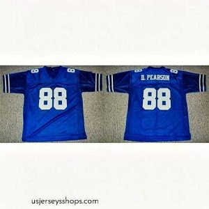 Stunning Dallas Cowboys 88 Drew Pearson Blue Old Style Stitched Football Jersey