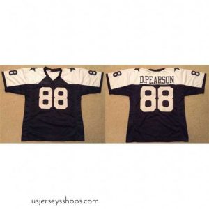 Glamorous Dallas Cowboys 88 Drew Pearson Navy White Thanksgiving Stitched Football Jersey