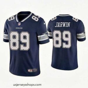 Glamorous Dallas Cowboys 89 Blake Jarwin Navy Vapor Limited Stitched Jersey