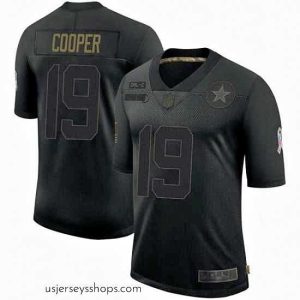 Stunning Dallas Cowboys Amari Cooper Black Limited 2020 Salute To Service Jersey