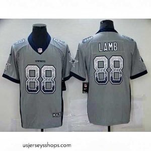 Captivating Dallas Cowboys CeeDee Lamb Gray Limited Jersey