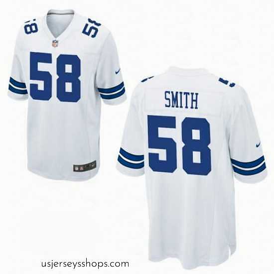 Glamorous Dallas Cowboys Mazi Smith #58 White Vapor Limited Stitched NFL jesey