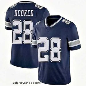 Sensational Dallas Cowboys Nike Malik Hooker Limited Navy Team Color Vapor Untouchable Jersey