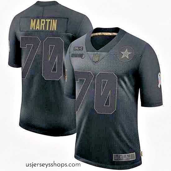 Exquisite Dallas Cowboys Zack Martin Black Limited 2020 Salute To Service Jersey