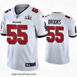Enchanting Derrick Brooks Buccaneers White Super Bowl Lv Vapor Limited Jersey
