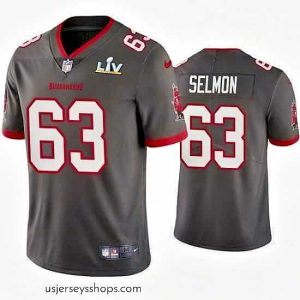 Enchanting Lee Roy Selmon Buccaneers Pewter Super Bowl Lv Vapor Limited Jersey