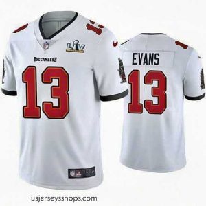 Exquisite Mike Evans Buccaneers White Super Bowl Lv Vapor Limited Jersey