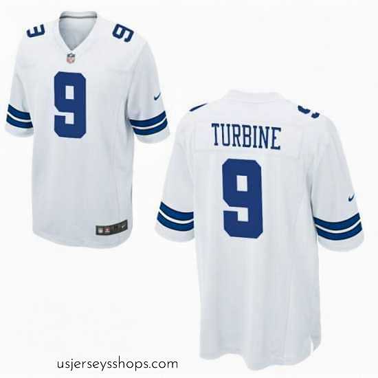 Glamorous Nike Dallas Cowboys #9 Kavontae Turpin White Vapor Limited Jersey