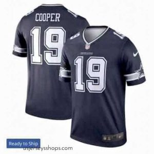Stellar Nike Dallas Cowboys Amari Cooper Navy Legend Jersey