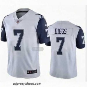 Glamorous Nike Dallas Cowboys Trevon Diggs #7 Colur Rush Stitched Limited Jersey