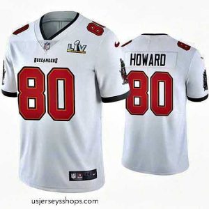 Captivating O.J. Howard Buccaneers White Super Bowl Lv Vapor Limited Jersey