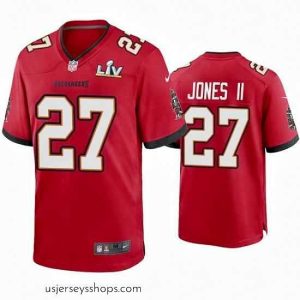 Magnificent Ronald Jones Ii Buccaneers Red Super Bowl Lv Game Jersey