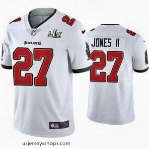 Breathtaking Ronald Jones Ii Buccaneers White Super Bowl Lv Vapor Limited Jersey