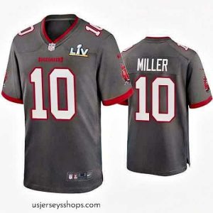 Captivating Scotty Miller Buccaneers Pewter Super Bowl Lv Game Jersey