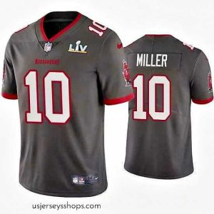 Stunning Scotty Miller Buccaneers Pewter Super Bowl Lv Vapor Limited Jersey