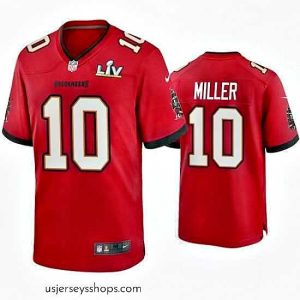 Alluring Scotty Miller Buccaneers Red Super Bowl Lv Game Jersey