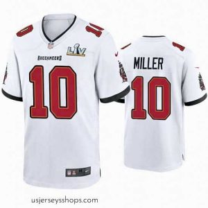 Alluring Scotty Miller Buccaneers White Super Bowl Lv Game Jersey