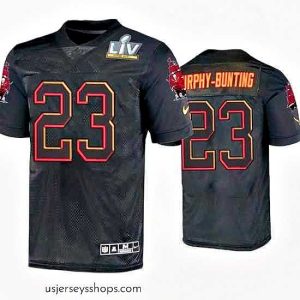 Magnificent Sean Murphy Bunting Tampa Bay Buccaneers Black Super Bowl Lv Jersey