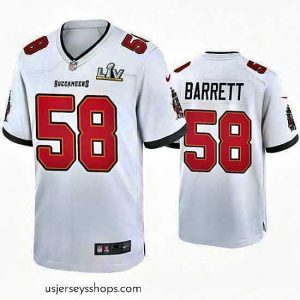 Enchanting Shaquil Barrett Buccaneers White Super Bowl Lv Game Jersey