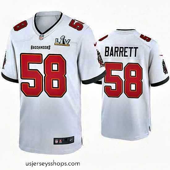 Enchanting Shaquil Barrett Buccaneers White Super Bowl Lv Game Jersey