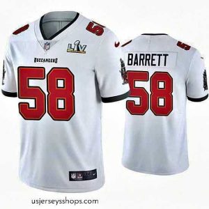 Alluring Shaquil Barrett Buccaneers White Super Bowl Lv Vapor Limited Jersey