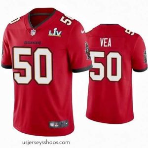 Exquisite Vita Vea Buccaneers Red Super Bowl Lv Vapor Limited Jersey
