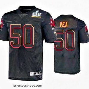 Exquisite Vita Vea Tampa Bay Buccaneers Black Super Bowl Lv Jersey
