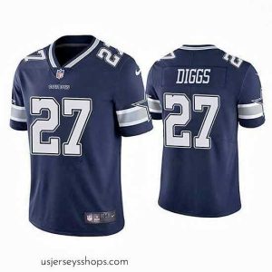 Enchanting Mens Dallas Cowboys 27 Trevon Diggs Navy Vapor Limited Jersey