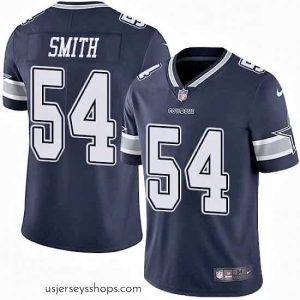 Glamorous Mens Nike Dallas Cowboys 54 Jaylon Smith Navy Blue Team Color Vapor Untouchable Limited Player NFL Jersey