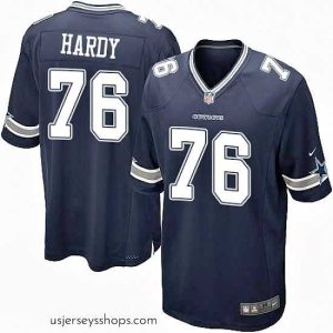 Magnificent Mens Nike Dallas Cowboys #76 Greg Hardy Game Navy Blue Team Color NFL Jersey